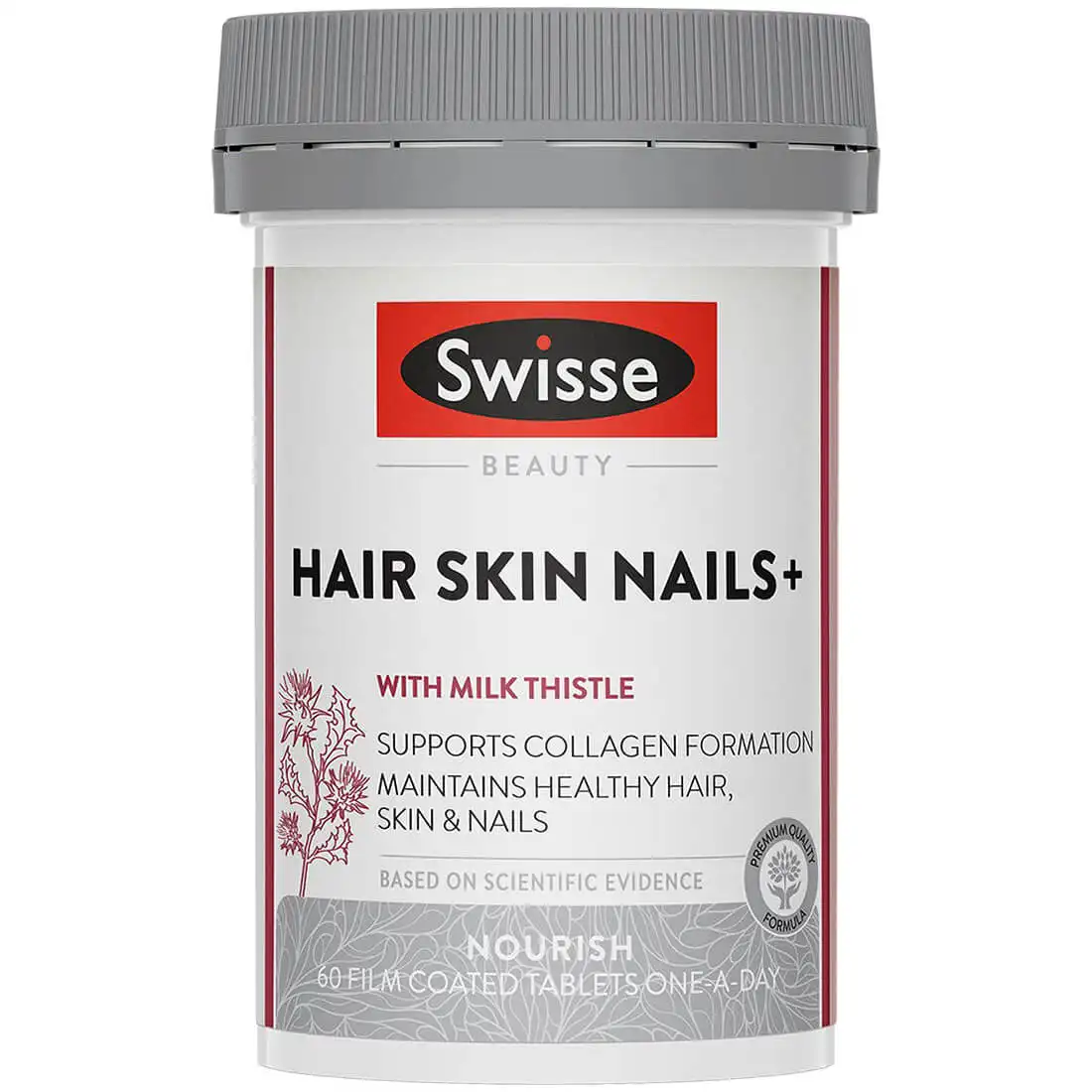 Swisse Ultivite Men's 50+ Multivitamin, 120 tablets, in a bottle, designed for men's health and wellness.