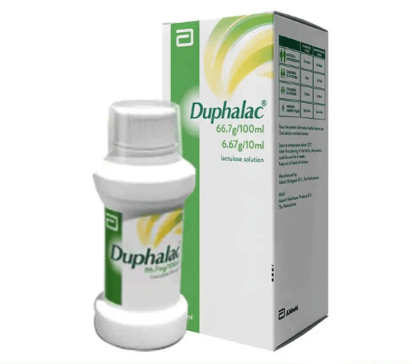 Duphalac tablets for dogs, featuring Abbott Lactulose Syrup 200 ml packaging, designed for canine digestive health.