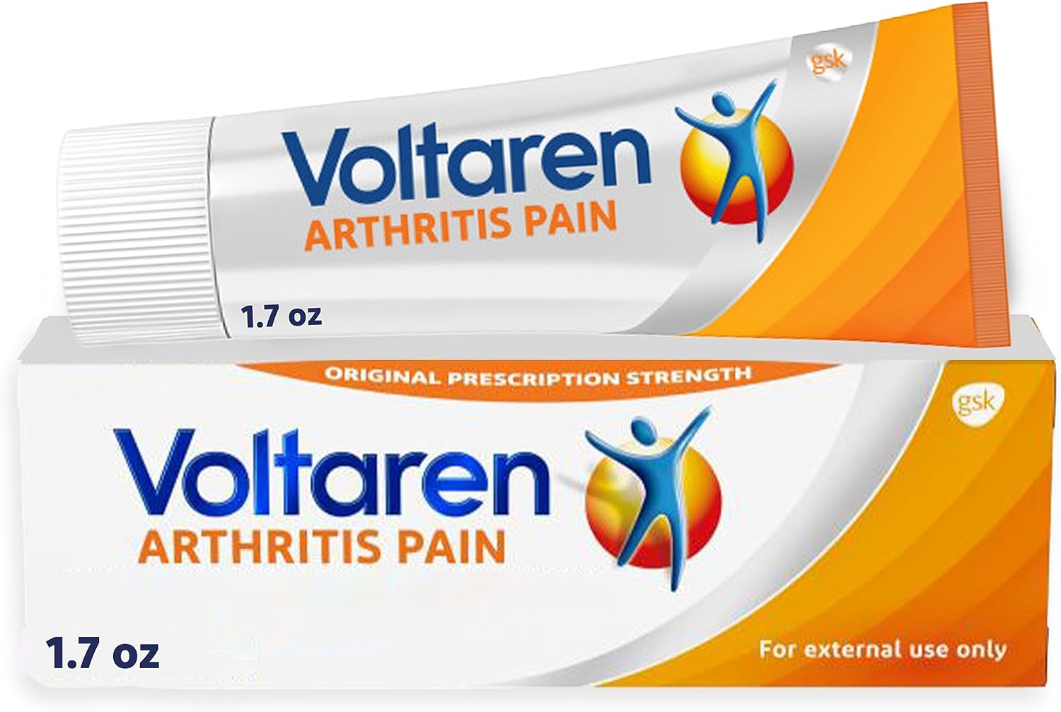 Tube of Voltaren Emulgel Cream 50g, used for pain relief and inflammation.