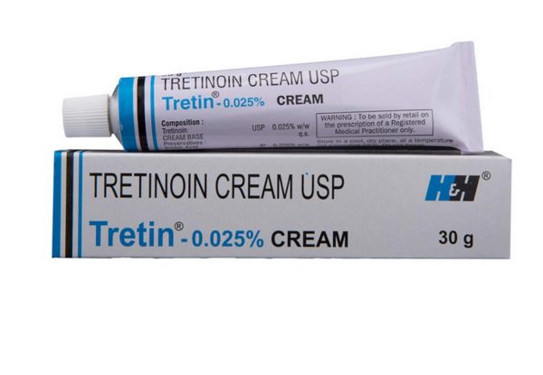 Tretinoin Tretin 0.025% Cream 30g, a non-ion cream for effective acne treatment.