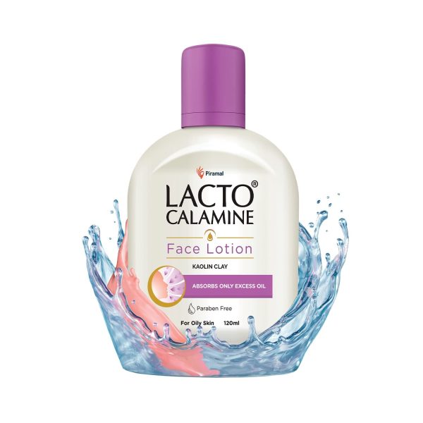 Lacto Calamine face lotion bottle (115ml) with a green label, designed for skin hydration and soothing.