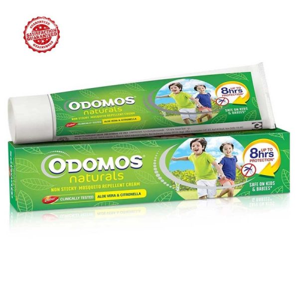 Odomos Vitamin E & Almond Oil Cream Anti Mosquito 100Gm